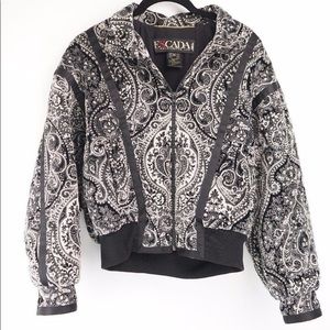 Authentic Escada Velvet Jacket Size M